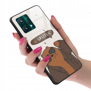 Etui Glass do REALME 9 PRO PLUS Bare Bears Wzory