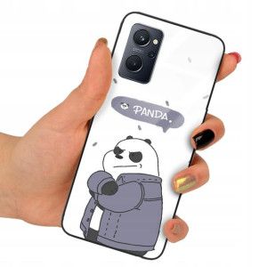 Etui Glass do REALME 9i Case Bare Bears Top Wzory