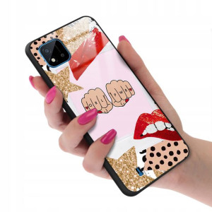 Etui Glass do REALME C11 2021 Dziewczęce Top Wzory