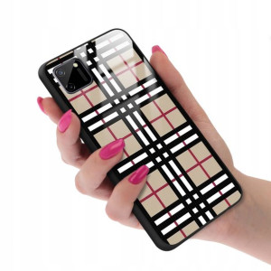 Etui GLASS do REALME C11 Kratka Pattern Top Wzory