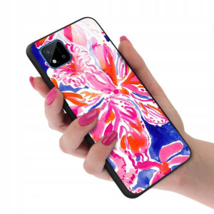 Etui Glass do REALME C20 Kwiaty Wiosenne Top Wzory