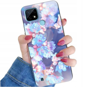 Etui Glass do REALME C21 Słodkie Dziecięce Wzory