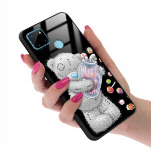 Etui Glass do REALME C21Y Case Tatty Teddy Wzory