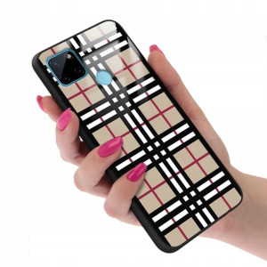 Etui GLASS do REALME C21Y Kratka Pattern Top Wzory