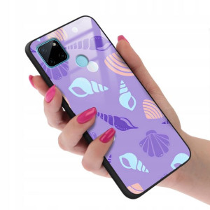 Etui Glass Do REALME C21Y Wakacyjne Modne Wzory