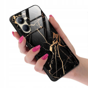 Etui Glass do REALME C33 Marmurki Marble Top Wzory