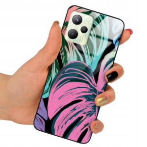 Etui Glass do REALME C35 Impresja Dali Monet Wzory