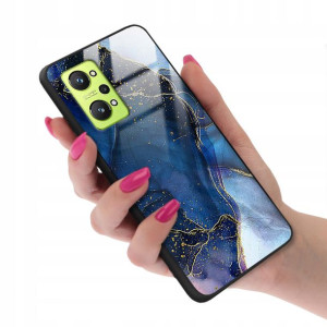 Etui Glass do REALME GT NEO 2 Marmurki Top Wzory