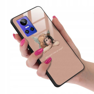 Etui Glass do REALME GT NEO 3 Angel ANIOŁKI Wzory