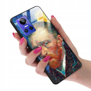 Etui Glass do REALME GT NEO 3 IMPRESJA Dali Wzory