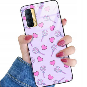 Etui Glass do REALME V15 Słodkie Dziecięce Wzory