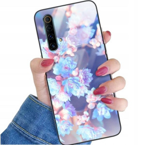 Etui Glass do REALME X50 5G Case Słodkie Top Wzory
