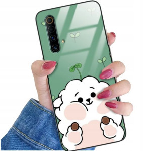 Etui Glass do REALME X50 Słodkie Dziecięce Wzory