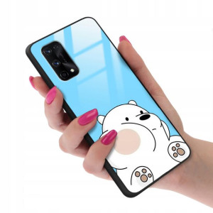 Etui Glass do REALME X7 PRO We Bare Bears Wzory
