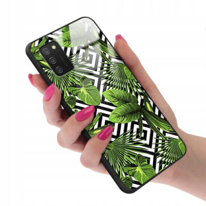 Etui Glass do SAMSUNG A02S Case Wakacyjne Wzory