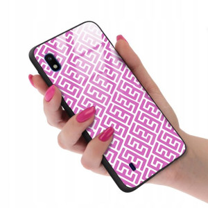 Etui GLASS do SAMSUNG A10 Kwiaty Wiosenne Wzory