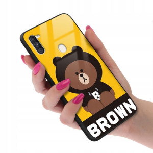 Etui Glass do SAMSUNG A11 Case We Bare Bears Wzory