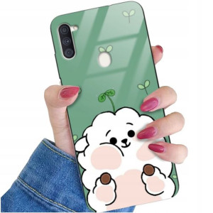 Etui Glass do SAMSUNG A11 Słodkie Dziecięce Wzory