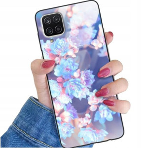 Etui Glass do SAMSUNG A12 5G Case Słodkie Wzory