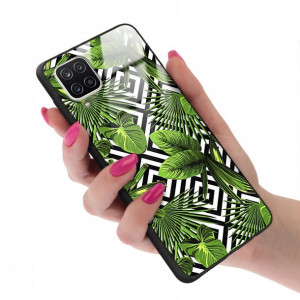 Etui Glass do SAMSUNG A12 5G Case Wakacyjne Wzory