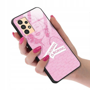 Etui Glass do SAMSUNG A13 4G Kobiece Girl Wzory
