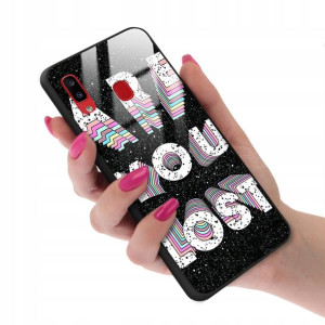 Etui Glass do SAMSUNG A20 Dziewczęce Girl Wzory