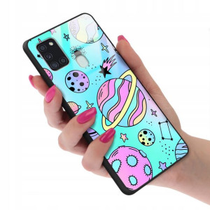 Etui Glass Do SAMSUNG A21S Wakacyjne Modne Wzory