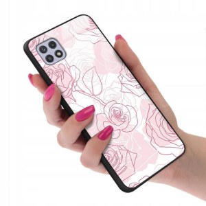 Etui Glass do SAMSUNG A22 5G Case Lilo Stich Wzory