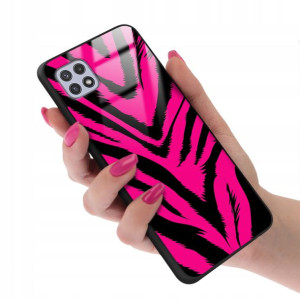 Etui Glass do SAMSUNG A22 5G Kobiece Girl Wzory