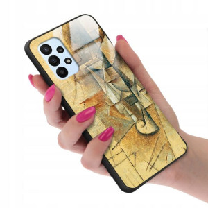 Etui Glass do SAMSUNG A23 4G Impresja Gogh Wzory