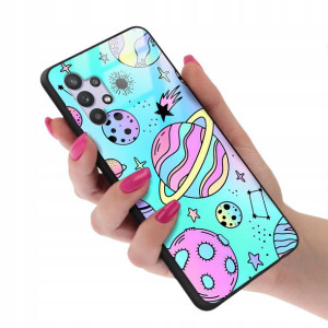 Etui Glass Do SAMSUNG A32 4G Wakacyjne Modne Wzory