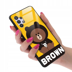 Etui Glass do SAMSUNG A32 4G We Bare Bears Wzory
