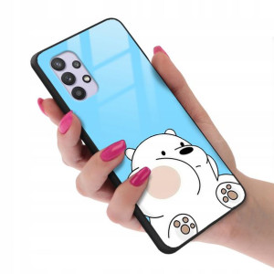 Etui Glass do SAMSUNG A32 5G We Bare Bears Wzory