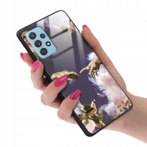 Etui Glass do SAMSUNG A33 5G Angel ANIOŁKI Wzory