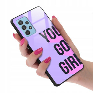 Etui Glass do SAMSUNG A33 5G Kobiece Girl Wzory