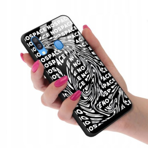 Etui Glass do SAMSUNG A40 Mistake Black Top Wzory