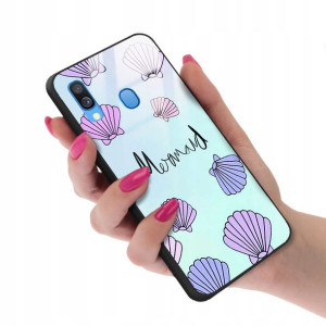 Etui Glass Do SAMSUNG A40 Wakacyjne Modne Wzory