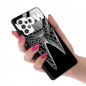 Etui Glass do SAMSUNG A52 4G No Space Black Wzory