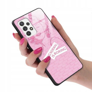 Etui Glass do SAMSUNG A52s 5G Kobiece Girl Wzory