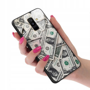 Etui Glass do SAMSUNG A6 PLUS 2018 Girl Top Wzory