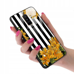 Etui Glass do SAMSUNG A6 PLUS 2018 Spring Wzory