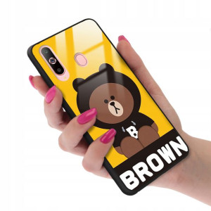Etui Glass do SAMSUNG A60 Case We Bare Bears Wzory