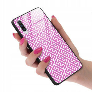 Etui GLASS do SAMSUNG A70 Kwiaty Wiosenne Wzory