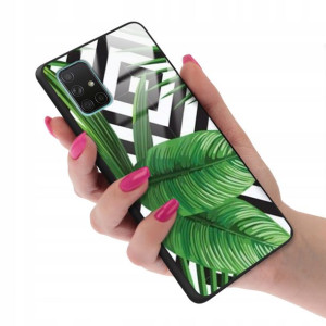 Etui Glass do SAMSUNG A71 Case Wakacyjne Top Wzory