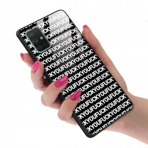 Etui Glass do SAMSUNG A71 Dziewczęce Girl Wzory