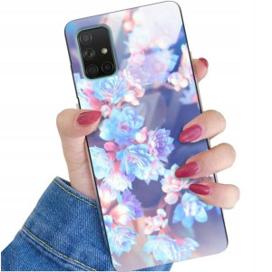 Etui Glass do SAMSUNG A71 Słodkie Dziecięce Wzory
