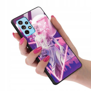 Etui GLASS do SAMSUNG A73 5G Art Nowoczesne Wzory
