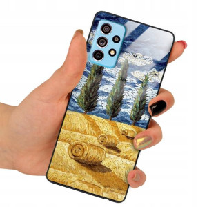 Etui GLASS do SAMSUNG A73 5G Impresja Dali Wzory