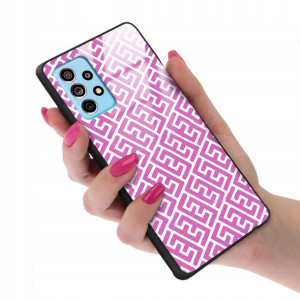 Etui GLASS do SAMSUNG A73 5G Kwiaty Wiosenne Wzory