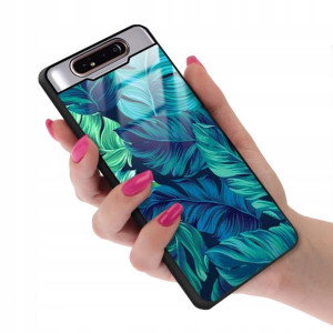 Etui Glass do SAMSUNG A90 Case Wakacyjne Top Wzory